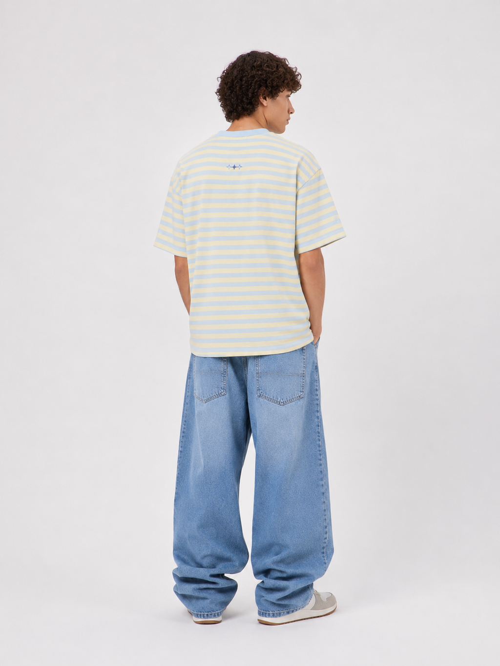 Baby Bluu Stripes Oversized