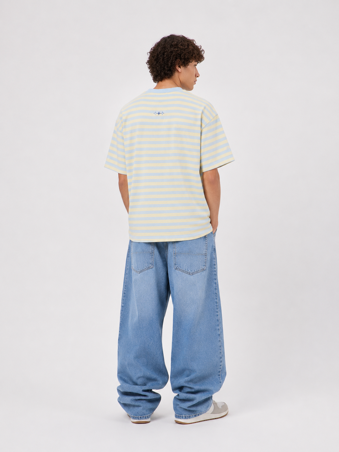 Baby Bluu Stripes Oversized