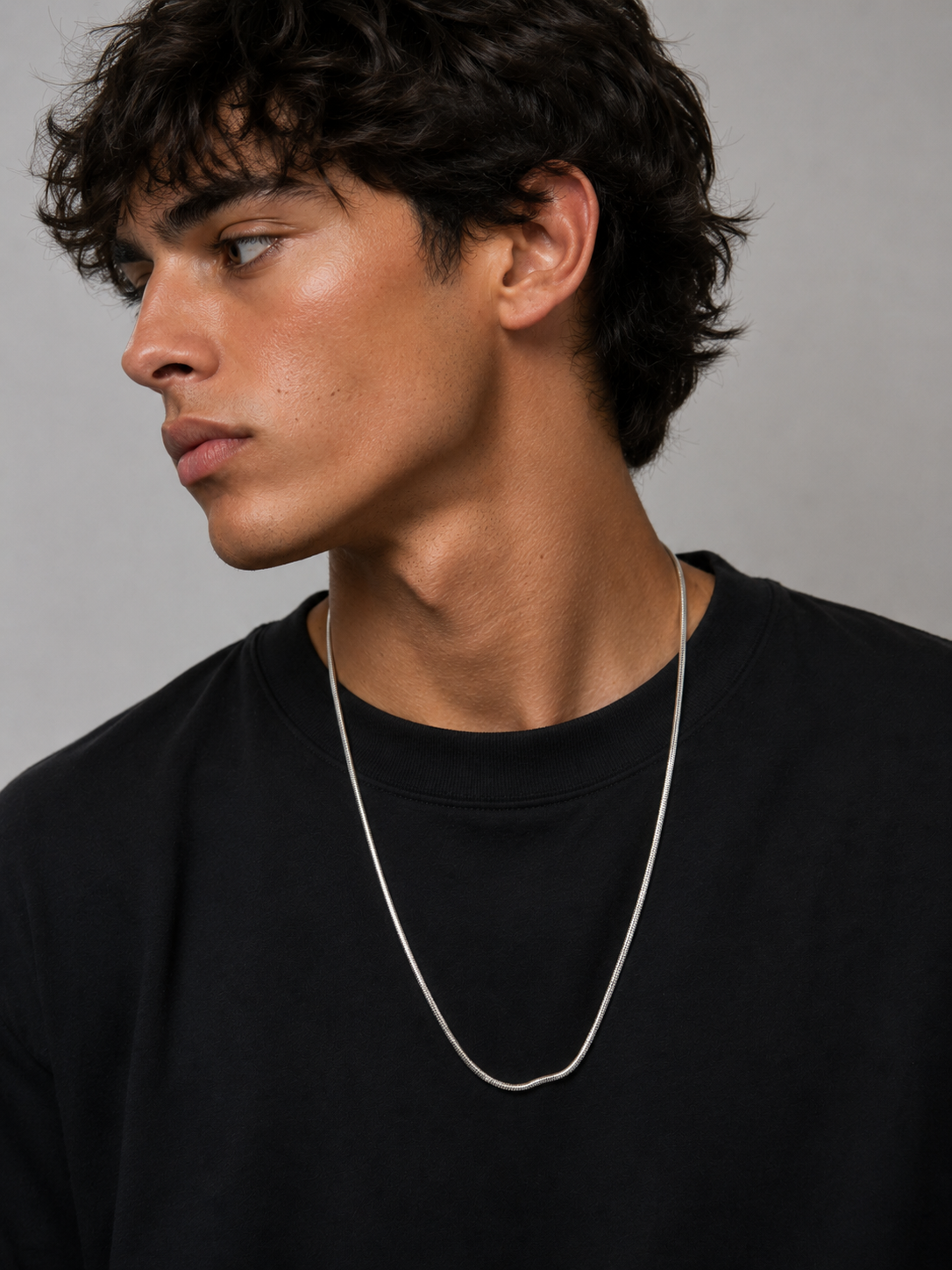 Collar de cadena de espiga