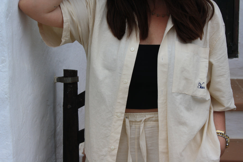 Boxy Shirt Linen Unisex