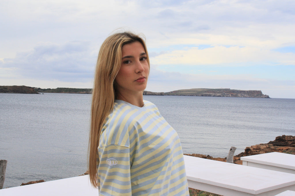 Baby Bluu Stripes Oversized