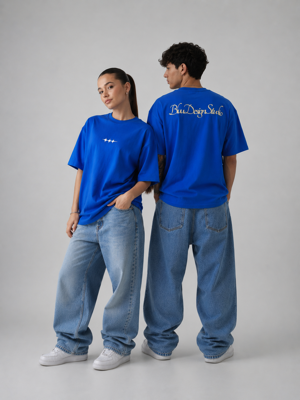 Bluu Straight Fit Oversized